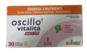 OSCILLO VITALITÀ ADULTI 50+ 30 COMPRESSE EFFERVESCENTI