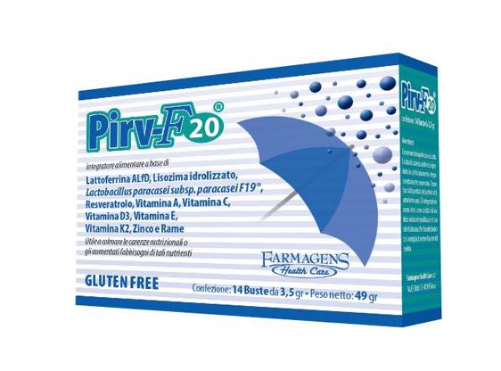 PIRV F20 14 BUSTE CON LATTOFERRINA PIRVF20