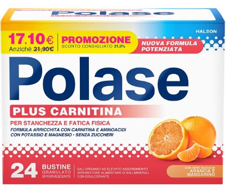 POLASE PLUS CARNITINA 24 BUSTE