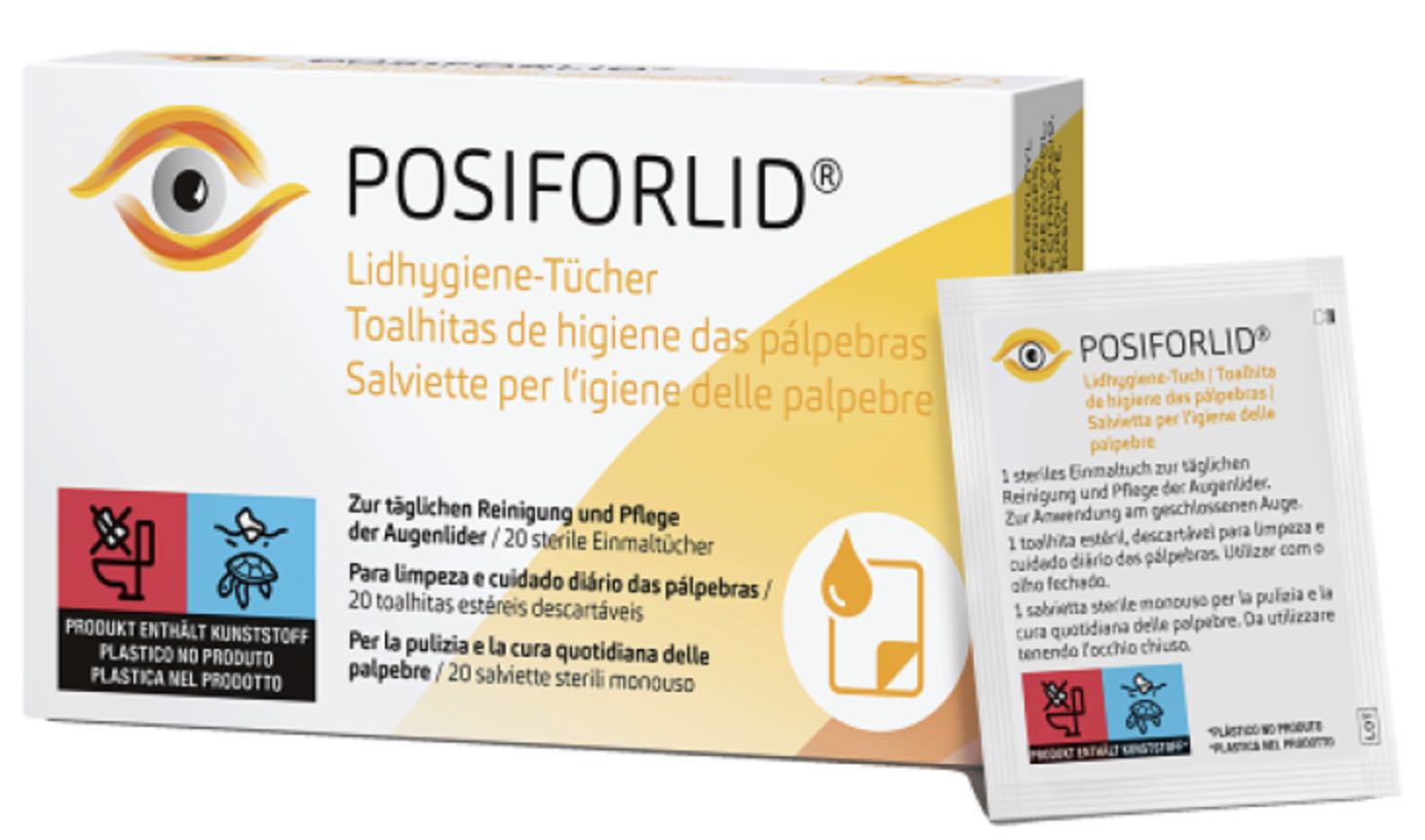 POSIFORLID SALVIETTE LE PALPEBRE