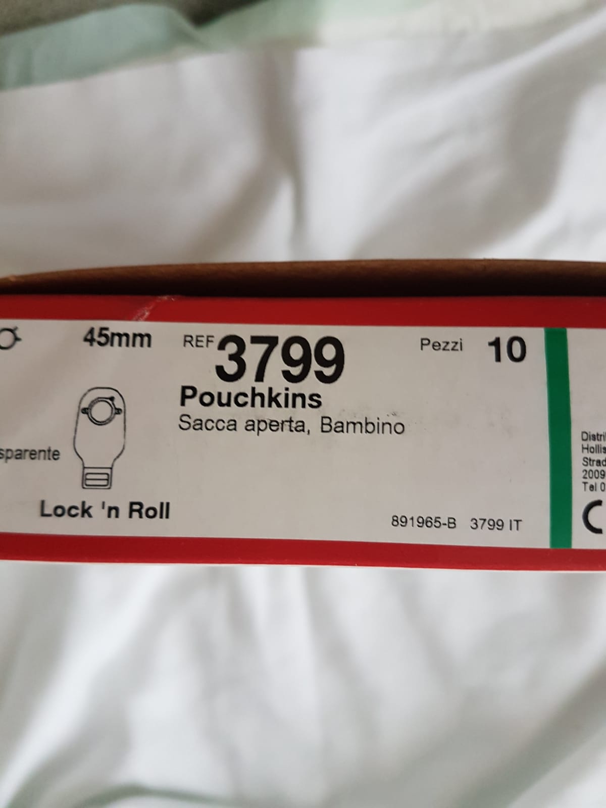POUCHKINS SACCA AP PED FL45 10