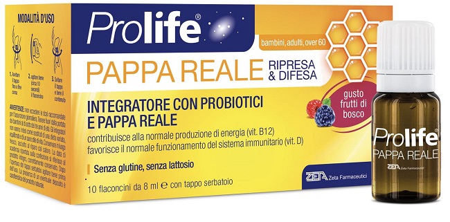 PROLIFE PAPPA REALE 10 FLACONCINI DA 8ML