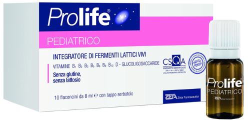PROLIFE PEDIATRICO 10FL 8ML FERMENTI LATTICI BAMBINI