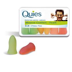 QUIES TAPPO AURICOLARE SCHIUMA 3 PAIA