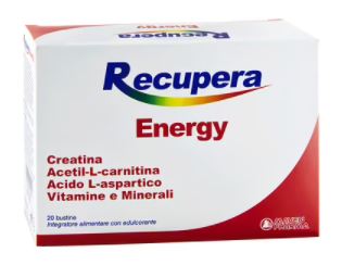 RECUPERA ENERGY 20 BUSTINE STANCHEZZA E AFFATICAMENTO