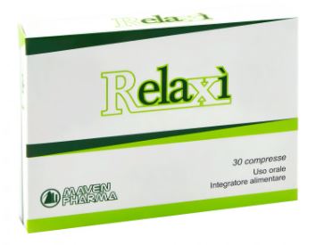RELAXI 30 COMPRESSE INTEGRATORE SONNO E RELAX