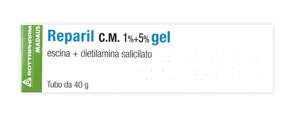 REPARIL GEL 40G 1% e 5%