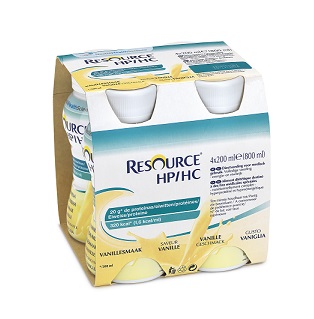 RESOURCE HP-HC VANIGLIA 4 FLACONCINI DA 200ML