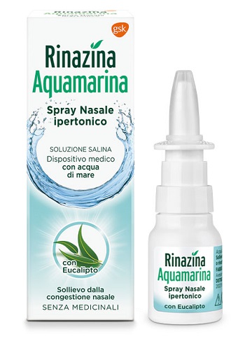 RINAZINA ACQUAMARINA SOLUZIONE NASALE IPERTONICA 20 ML SPRAY