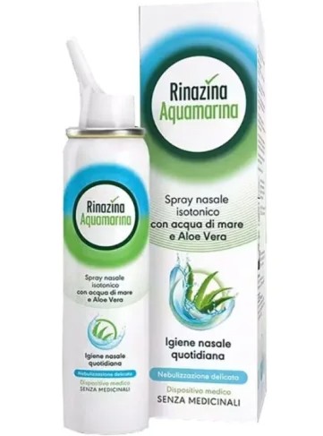 RINAZINA AQUAMARINA PLUS 125ML SOLUZIONE IPERTONICA