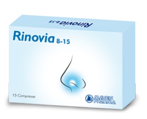 RINOVIA 8-15 15 COMPRESSE INTEGRATORE PER VIE NASALI