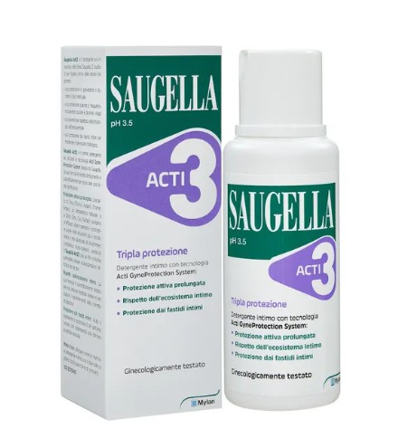 SAUGELLA  ACTI3 DETERGENTE INTIMO 250ML