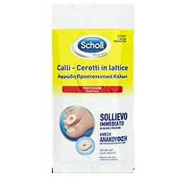 SCHOLL CEROTTI PROTETTIVI PER CALLI IN LATTICE  9 PEZZI