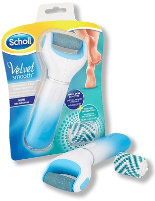 SCHOLL VELVET GADGET + SPAZZOLA ESFOLIANTE