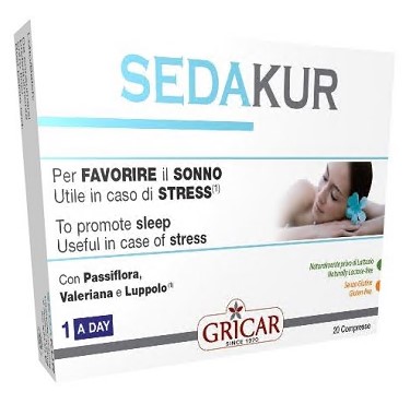 SEDAKUR PER FAVORIRE SONNO E RILASSAMENTO 20 COMPRESSE