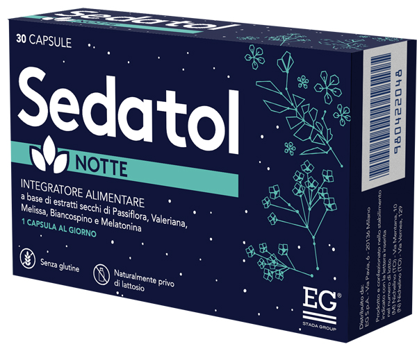 SEDATOL NOTTE INTEGRATORE PER DORMIRE 30 CAPSULE