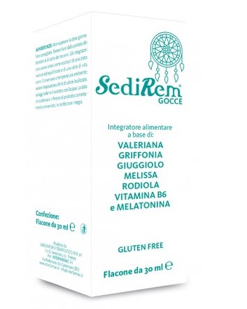 SEDIREM GOCCE 30ML PER FAVORIRE IL SONNO