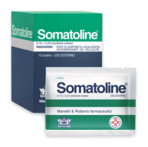 SOMATOLINE EMULSIONE 15 BUSTE 0,1+0,3%