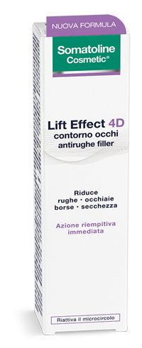 SOMATOLINE LIFT EFFECT 4D CONTORNO OCCHI ANTIRUGHE FILLER 15ML 