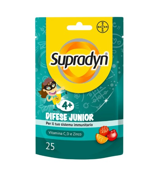 SUPRADYN DIFESE JUNIOR 25 CARAMELLE GOMMOSE
