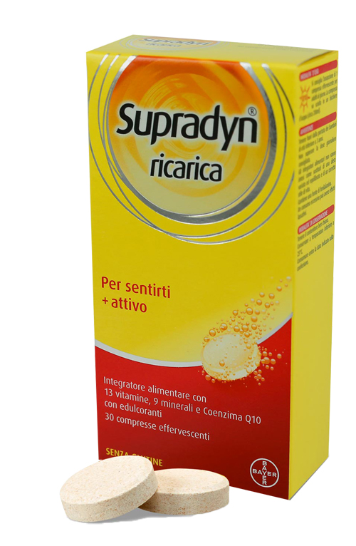 SUPRADYN RICARICA 30 COMPRESSE EFFERVESCENTI