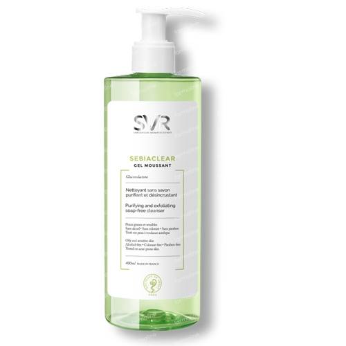 SVR SEBIACLEAR GEL DETERGENTE MOUSSANT 400 ML