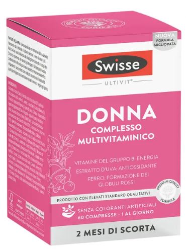 SWISSE DONNA MULTIVITAMINICO 60 COMPRESSE