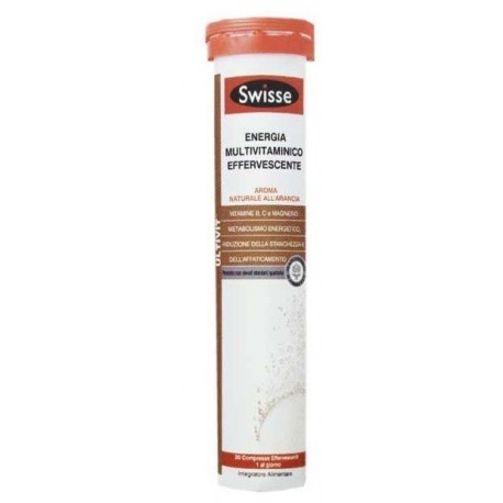 SWISSE ENERGIA 20 COMPRESSE EFFERVESCENTI
