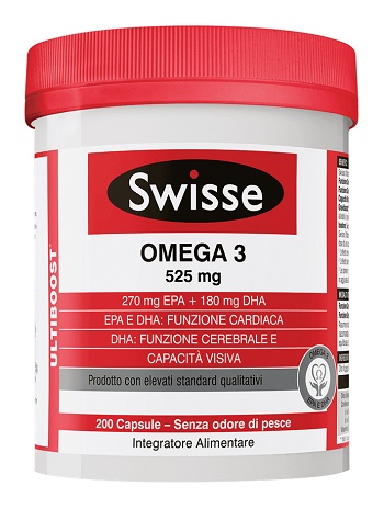 SWISSE OMEGA 3 1500MG 200 CAPSULE