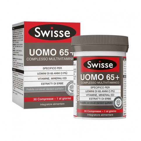 SWISSE UOMO 65+ MULTIVITAMINICO 30 COMPRESSE