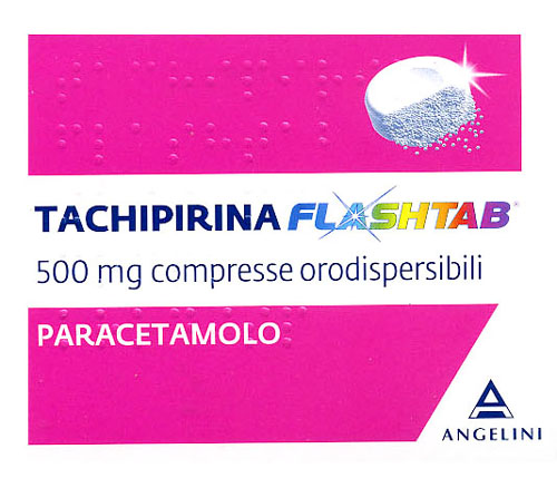 TACHIPIRINA FLASHTAB 500 MG 16 COMPRESSE OROSOLUBILI