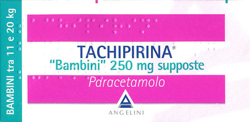 TACHIPIRINA SUPPOSTE BAMBINI 250 MG