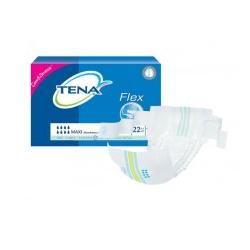 TENA FLEX MAXI PANNOLINI TAGLIA MEDIA 22 PEZZI