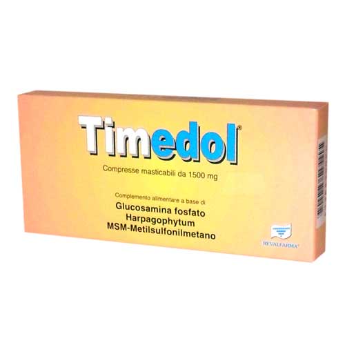 TIMEDOL 20CPR MASTIC 1500MG