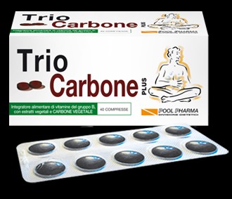 TRIOCARBONE PLUS 40 COMPRESSE