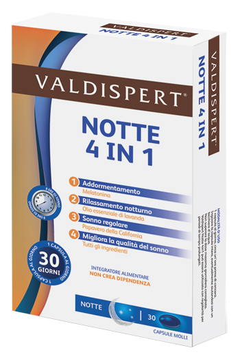 VALDISPERT NOTTE 4 IN1 30 CAPSULE MOLLI