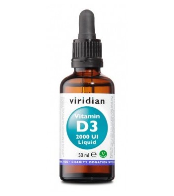 VIRIDIAN VITAMIN D3 2000UI LIQ