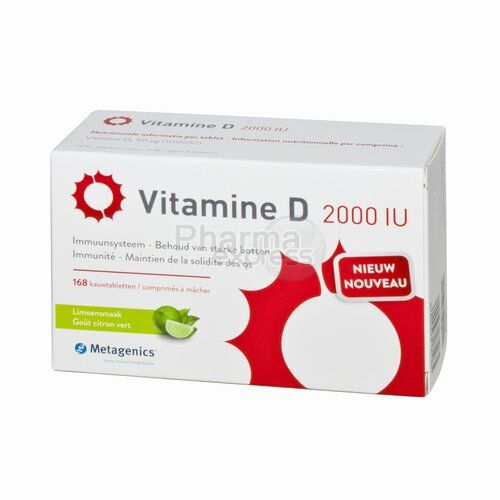 VITAMINA D 2000 UI 168 COMPRESSE MASTICABILI