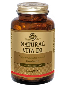 VITAMINA D3 SOLGAR 100 PERLE
