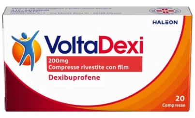 VOLTADEXI 200 MG PER DOLORE ACUTO E INFIAMMAZIONE 20 COMPRESSE