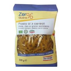 ZERO% GLUTINE FUSILLI 3 CEREALI BIOLOGICO 500 G