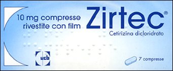 ZIRTEC 7COMPRESSE 10 MG