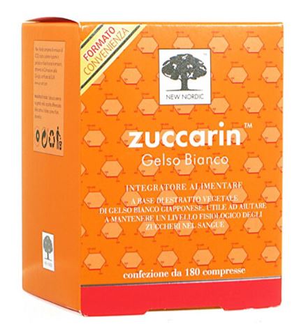 ZUCCARIN INTEGRATORE PER METABOLISMO ZUCCHERI 180 COMPRESSE 